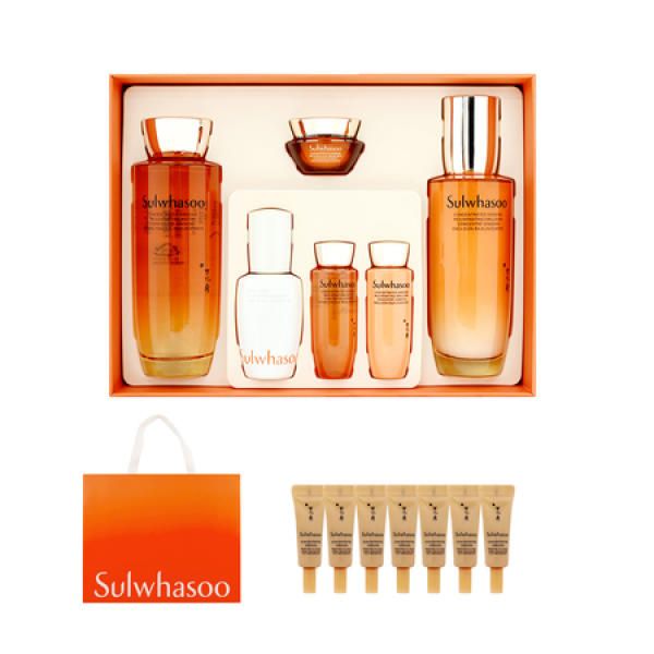 Sulwhasoo Jaumsaeng 2-type planning set + shopping bag + Jaumsaeng eye cream 3ml x 7 (gift wrapping option)