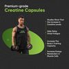 Creatine Monohydrate Capsules - 3000mg Per Serving, High Strength Supplement, Increases Physical Performance (120 Capsules)