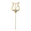 Marching Music Holder Lyra - Medium Brass
