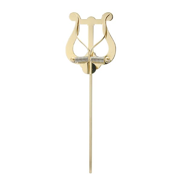 Marching Music Holder Lyra - Medium Brass