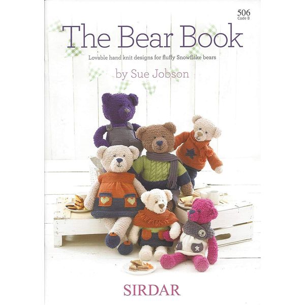 Sirdar Snowflake Toy Knitting Pattern Book - 506 The Bear Book
