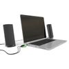Hama E 80 Active PC Speaker | Active Speakers for Computers and Notebooks | Black
