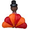 Gemmy Airblown Inflatable Original Turkey - Indoor Outdoor Holiday Decoration, 6-Foot Tall