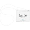 Business Source Elastic Cord Hanging Name Badges
