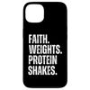 iPhone 13 Faith Weights Protein Shakes Christian workout Case