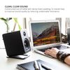 Kanto S2 Desktop Speaker Stands - 2 Pack - Vertical Tilt - Steel (Black)