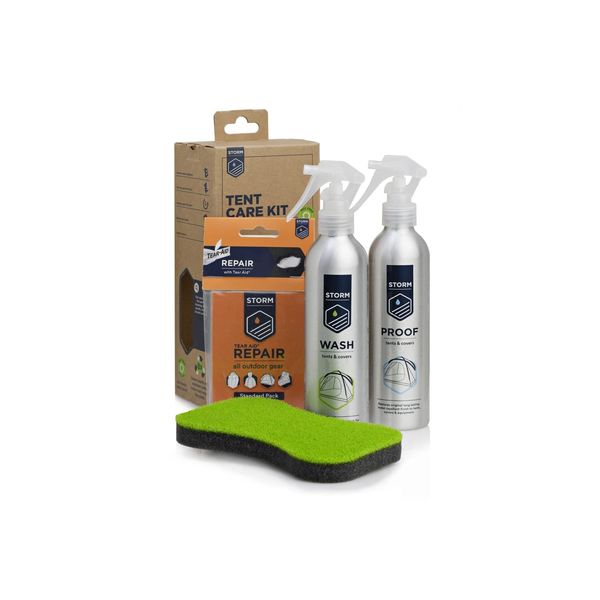 Storm Ultimate Tent Care Kit for Cleaning and Waterproofing