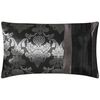 Apachi 2 Piece MATCHING PILLOWCASE SET Set - 6 COLOURS (Black/Silver)