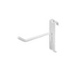 4" Gridwall Hooks, Grid Panel Display Hangers - White - 3 Pack
