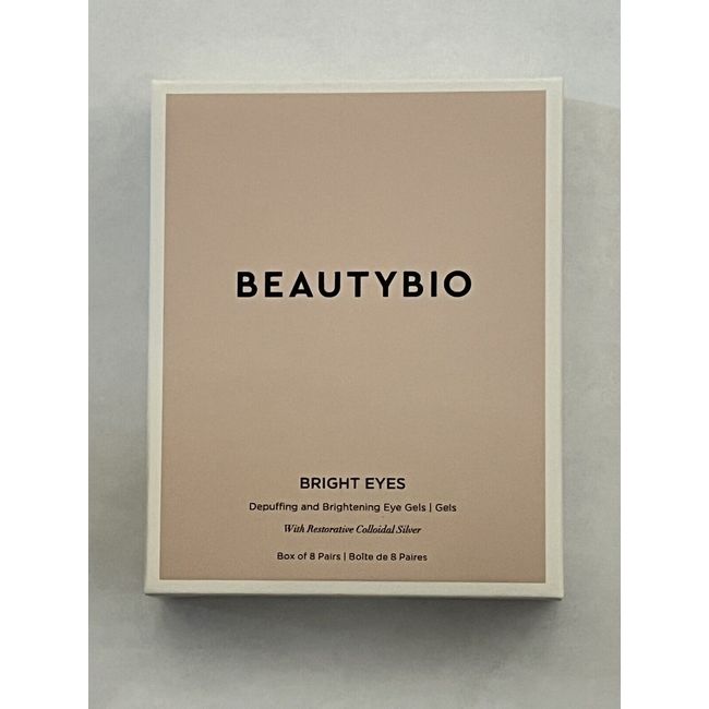 BeautyBio Bright Eyes Depuffing + Brightening Eye Gels - Box of 8 Pairs - Sealed