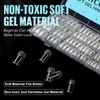 TOMICCA False Nail Tips, punte per unghie in gel