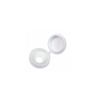 Screw Cups And Covers Nos 6 And 8 White (40 Pcs)
