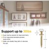 Picture Hangers, 4-in-1 Double Headed Hooks, Hanging Gold 