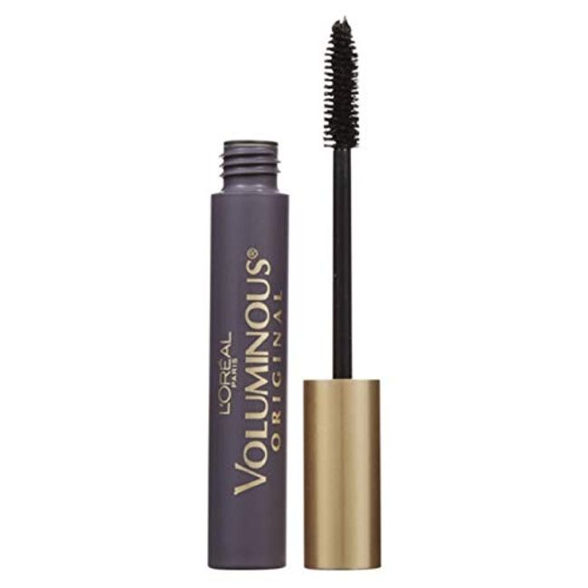 L'Oreal Paris Makeup Voluminous Original Volume Building Mascara, Blackest Black, 0.28 fl; Oz, 1 Count