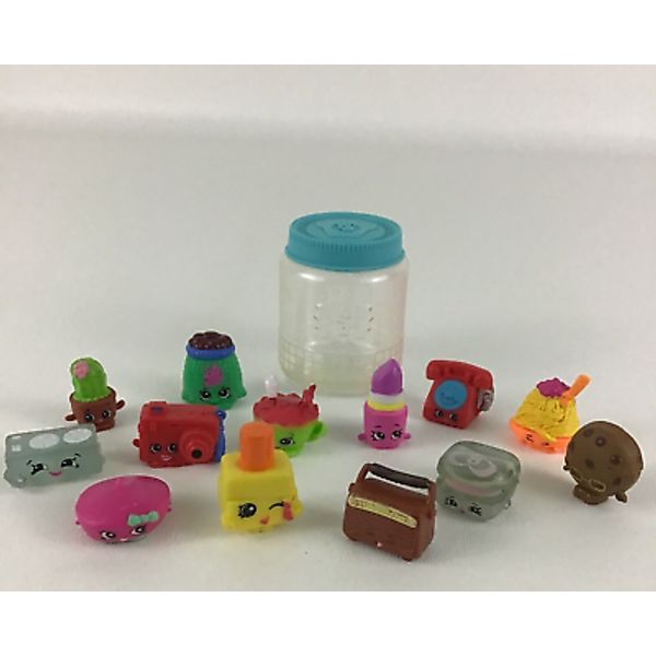 Shopkins Chef Club Storage Container Cookie Jar Mini Figures Lot Moose Toys