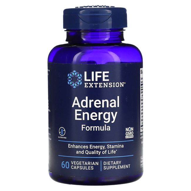 Adrenal Energy Formula, 60 Vegetarian Capsules