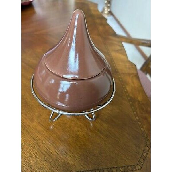 Vintage Hersheys Kisses Dessert Fondue Set Brown