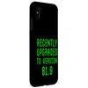 iPhone XS Max Recently Upgraded To Version 81.0 81st Birthday 85 Year Old Case