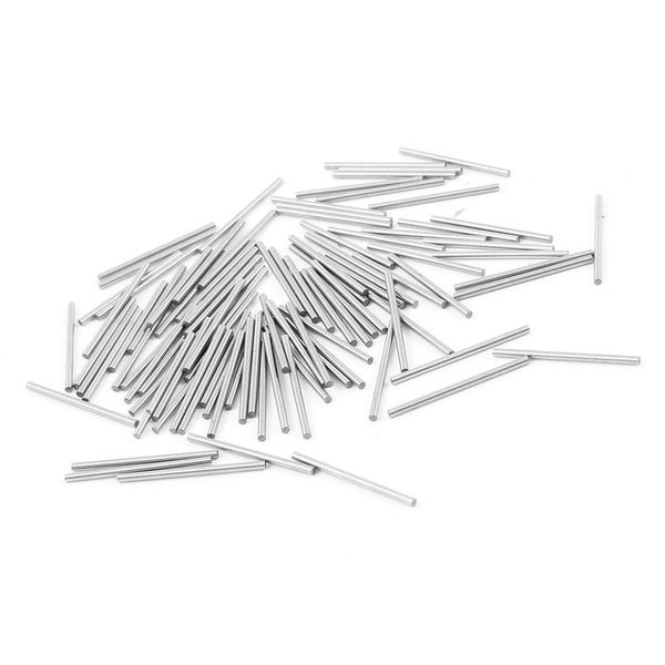 sourcingmap 100 Pcs 0.9mm x 15.8mm Parallel Dowel Pins Fasten Elements