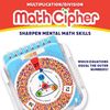 Math Cipher Multiplication Division Flash Cards, Math Games and Learning Activities for Kids, 80 Challenges & 24 Cards for Solving Number Equations