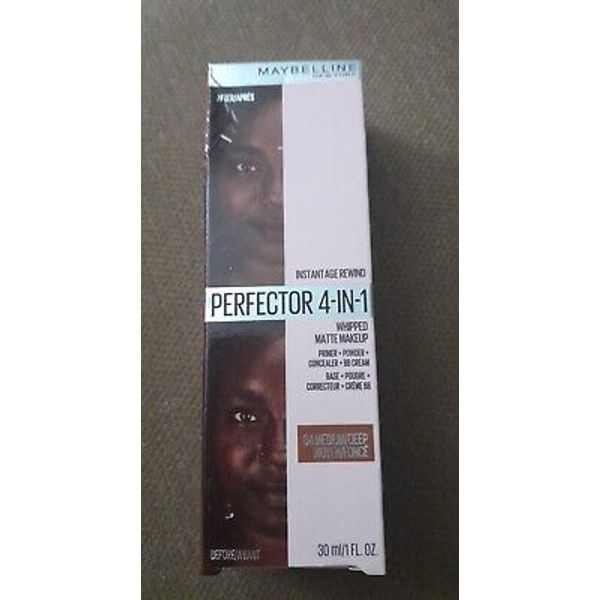 Maybelline Instant Age Rewind  Perfector 4-In-1 Matte Makeup  #04 MEDIUM/DEEP🔥