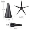 #N/A Clarinet Stand Bracket 5 Leg Holder Foldable Support Wind Instrument Accessory Portable