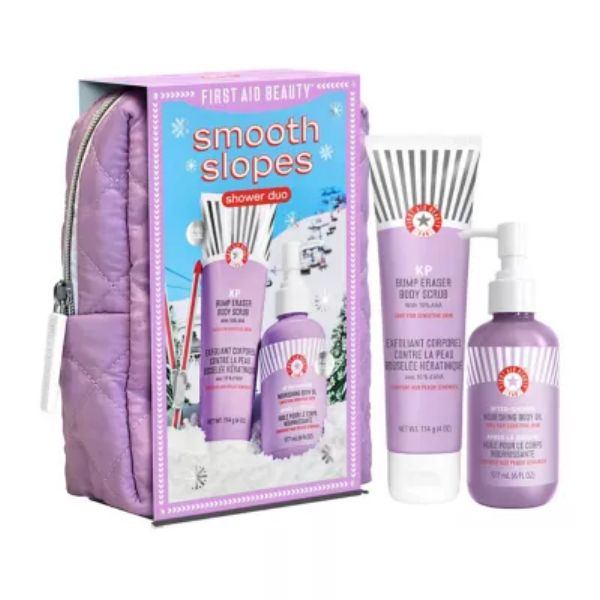 First Aid Beauty Smooth Slopes Shower Duo