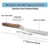 Offset Cake Decorating Icing Smoothing Spatula Food Presentation/Plating Tweezer