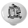 Gotham Decor Laundry Room Drawer Knobs Mid Century Washing Machine Laundry Lady Cabinet Knobs and Pulls for Home