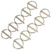 6mm Lynch Pins Clips Fasteners Linkage Locking Pins Tractors Trailers 30pc