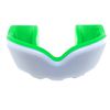 Pro Shield Double Layer Mouth Guard (White/Green, Senior)