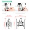 BTG Foldable Landing Gear with LED Lights for DJI Mini 4 Pro Night Flight Light