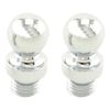 Baldwin 1080260I Ball Tip Hinge, Bright Chrome
