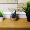 YöL Small Keepsake Silver Gloss Metallic Tear Drop Urn Memorabilia