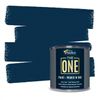 THE ONE Paint Matte 250ml - Multi Surface Paint - No Undercoat or Primers required (Navy Blue)