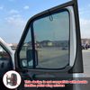 Magnetic Bug Screen for Front Doors, Pair Universal Size for Promaster, Sprinter, Metris, and Other Van