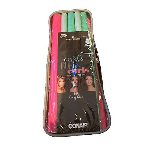 Spiral Rollers Conair 12 Pieces Curls Curls Curls For Long Hair