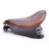 Brown Motorcycle Bobber Solo Seat Base Bracket Compatible with Harley Sportster XL883 1200 48 Honda Shadow 750 600 Rebel