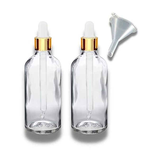 Set of 3 Reusable Travel Bottle With Silver or Gold Lids Eco Friendly,  Sustainable & Plastic Free 