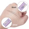 2Pcs Brow Mapping String - White & Black, 20m Length - Brow Mapping Thread Set - Ideal for Makeup & Waxing, Defines Eyebrow Shape