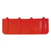 (10 Pack) Corner Protector V Shaped Plastic Edge Guard Style - 24 Inches Red