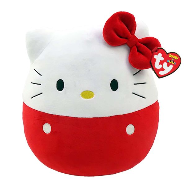 TY Hello Kitty (Red) Squish-a-Boo 14"