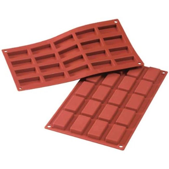 Silicone Mart SF025 Small Financier 20 Count