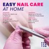 PORTENTUM 16 PCS Professional Nail Files Double Sided Emery Board for Nails 100/180 Grit Washable Nail File, Fingernail Buffering Files Manicure Tools Nail Styling Tools Pet Grooming Tools