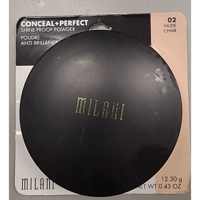 MILANI Conceal + Perfect Shine Proof Powder Lightweight Flawless 02 NUDE .43