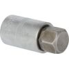 BRILLIANT TOOLS BT022868 1/2 Inch Hex Socket Bit Socket, 55 mm Long, 19 mm [Powered by KS Tools]