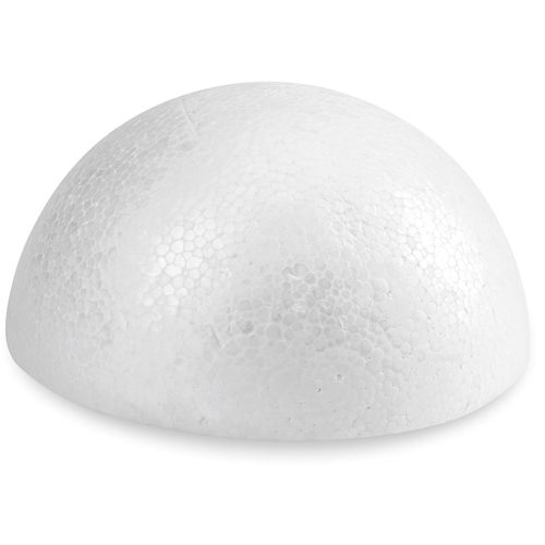 FloraCraft SmoothFoam Half Ball 2.2 Inch x 4.5 Inch White