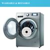 4 Pack Refill Head Pad Replacement for Vileda Spin and Clean Mop Washable Microfiber pad for Floor Cleaning Kit