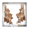 TTCombat Hallowed Ruins Age 14+ - Gothic Sci-Fi Tabletop Game - 7 Count - Assembly Required - Ages 120+