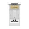 Modularer RJ45 CAT.5E FTP Stecker Transparent 10x